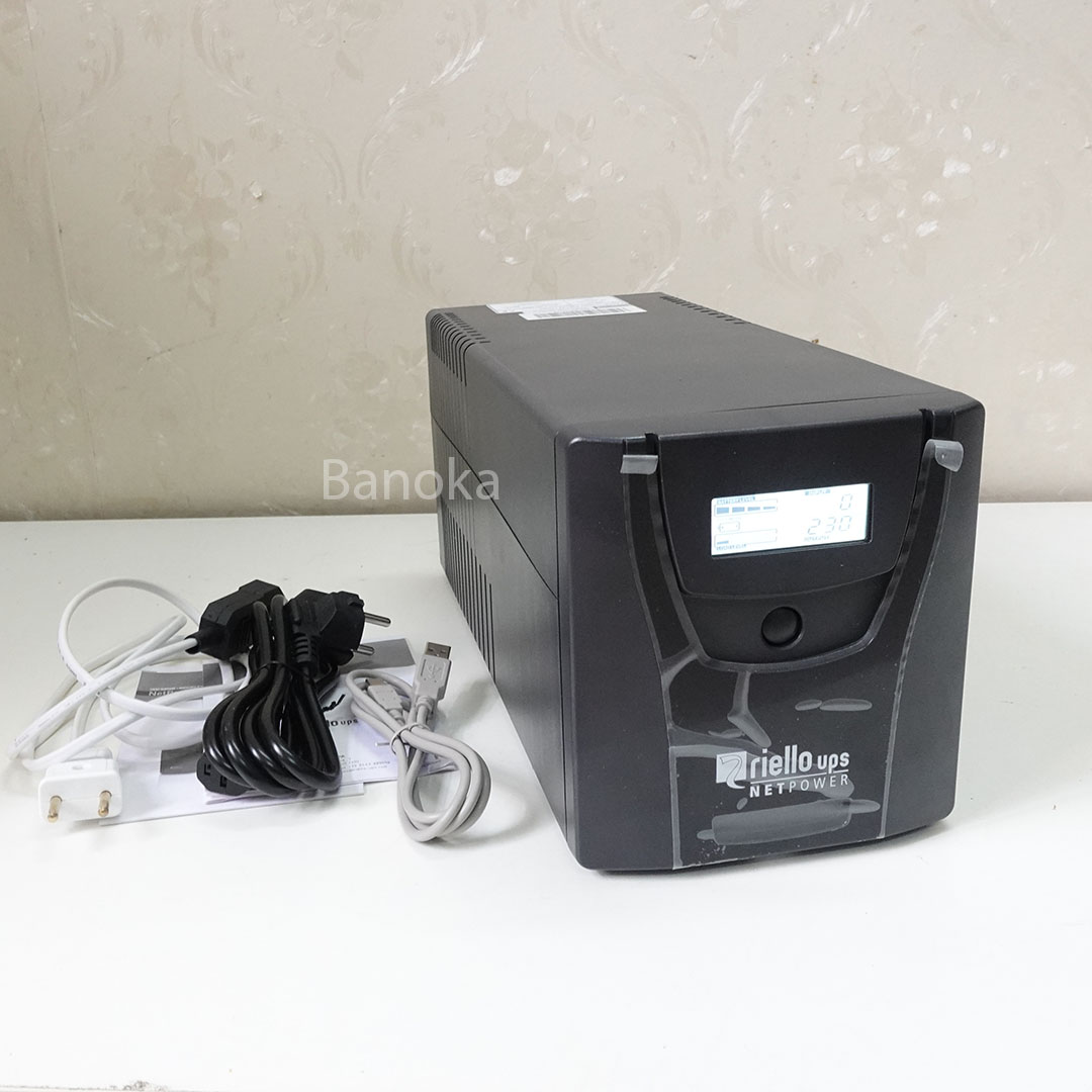Bộ lưu điện UPS RIELLO NPW 1000, sản phẩm chính hãng bảo hành 12 tháng